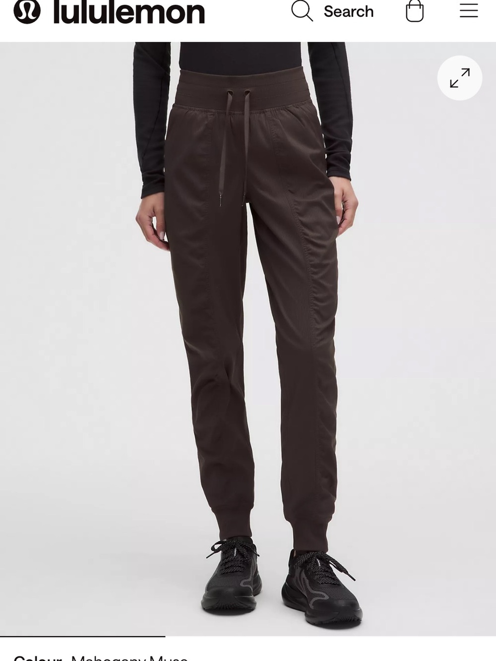 lululemon army green Track Joggers